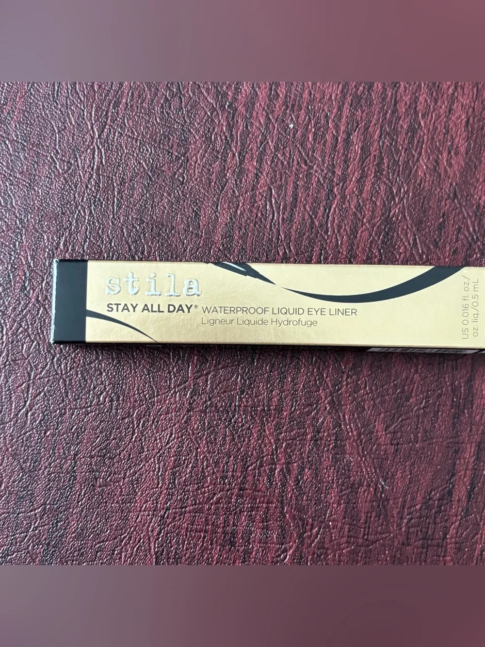 Stila Stay All Day Waterproof Liquid Eye Liner Intense Black – NEW IN BOX